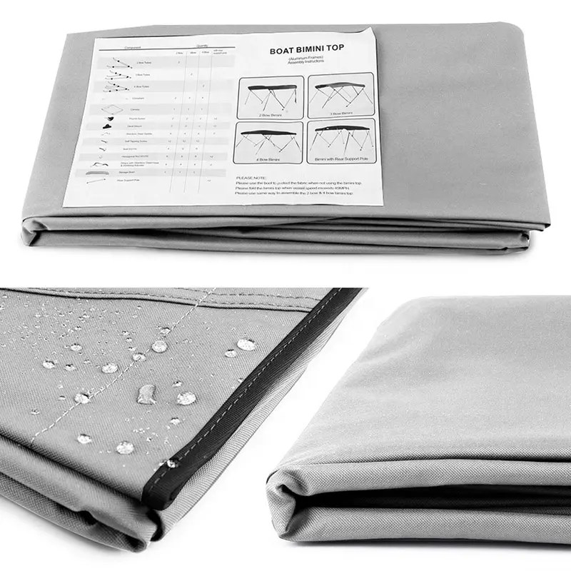 Shade cloth for 3 Bow Grey Bimini Kit 1.5-1.7m