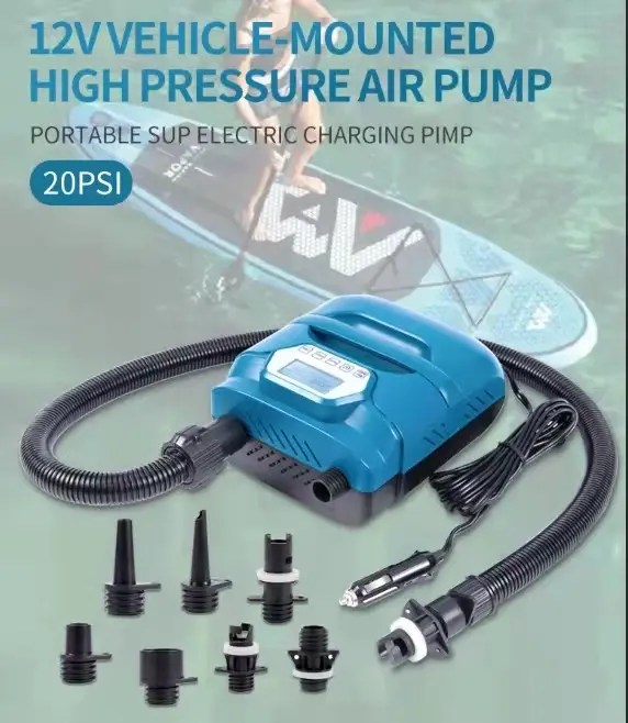 Electric 12v pump for inflatable dinghy boat or SUP