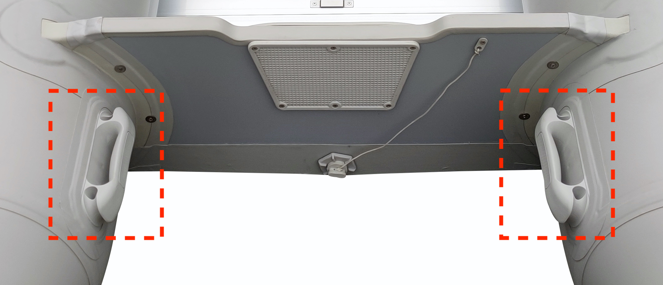 FUNRAY inflatable dinghy handle example grey