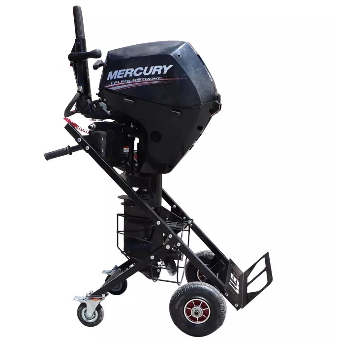 Outboard motor engine trolley heavy duty