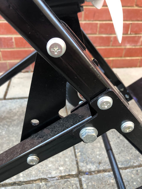 Strong construction - heavy duty outboard motor engine trolley