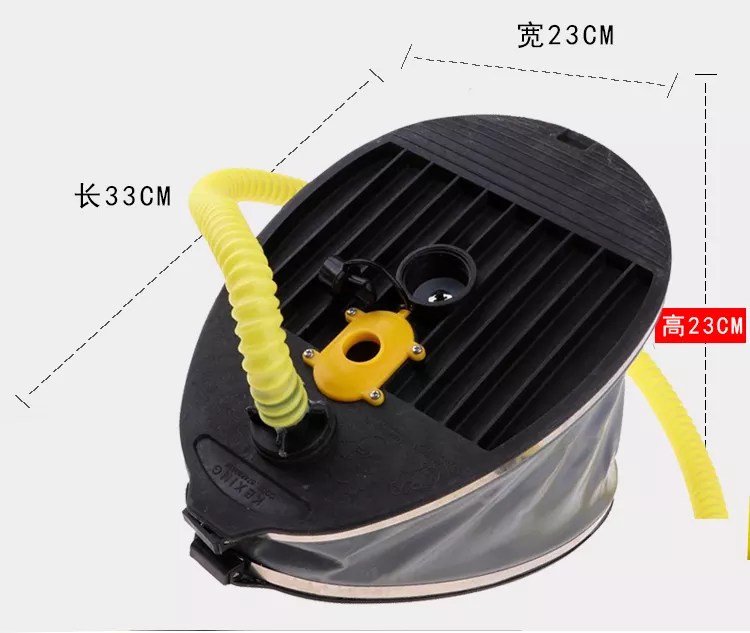 Air pump for dinghy or SUP - 15PSI high pressure