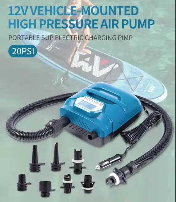 Electric 12v pump for inflatable dinghy boat or SUP