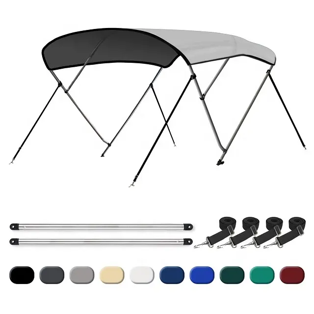 3 Bow Grey Bimini Kit 1.5-1.7m