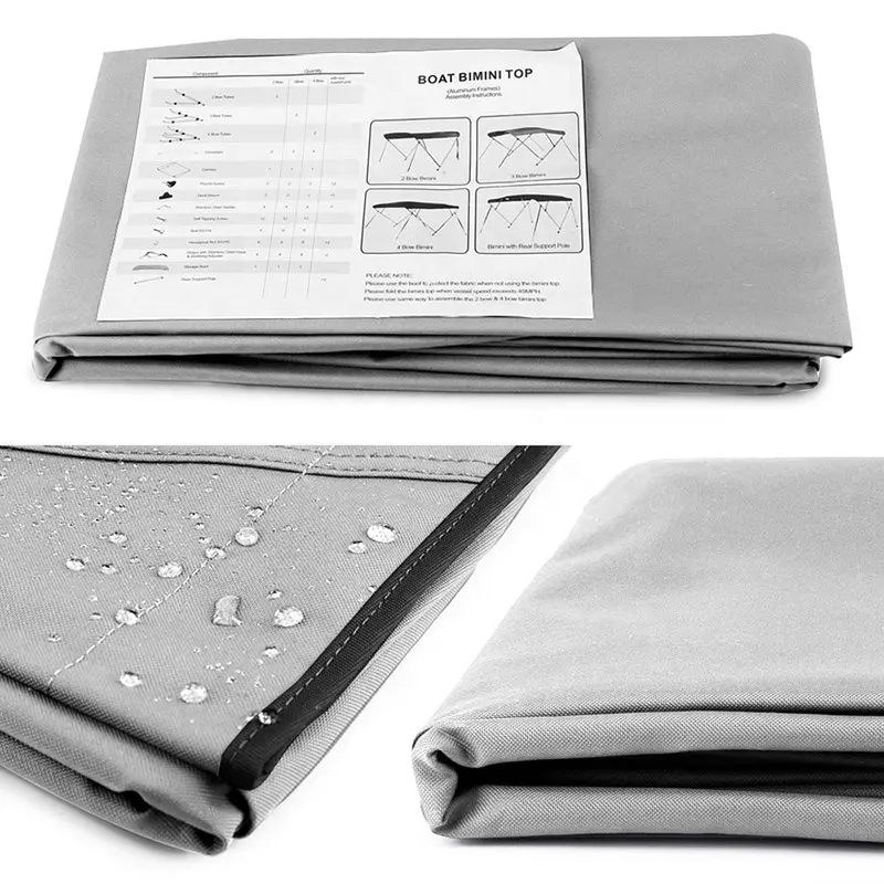 Shade cloth for 3 Bow Grey Bimini Kit 1.5-1.7m