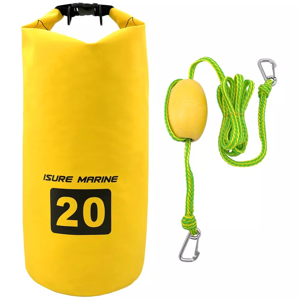 Dry bag and rope set