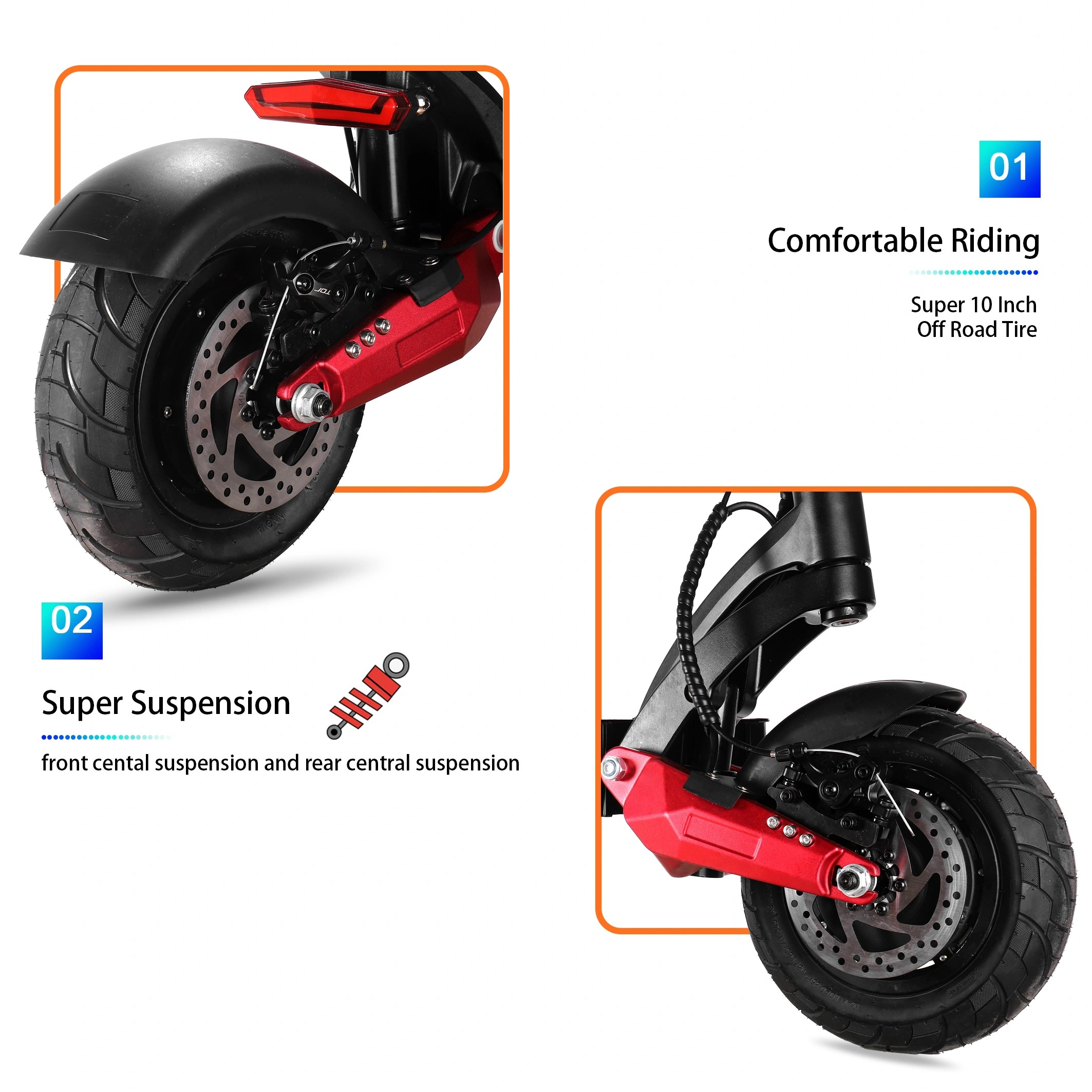 FUNRAY Electric Scooter H07 Suspension